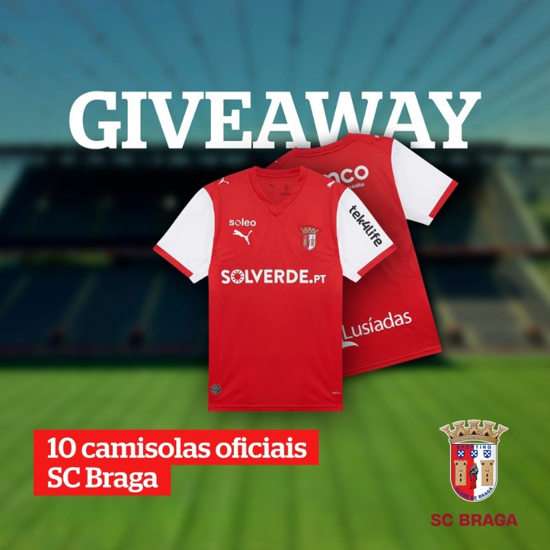 Giveaway SC Braga Parque